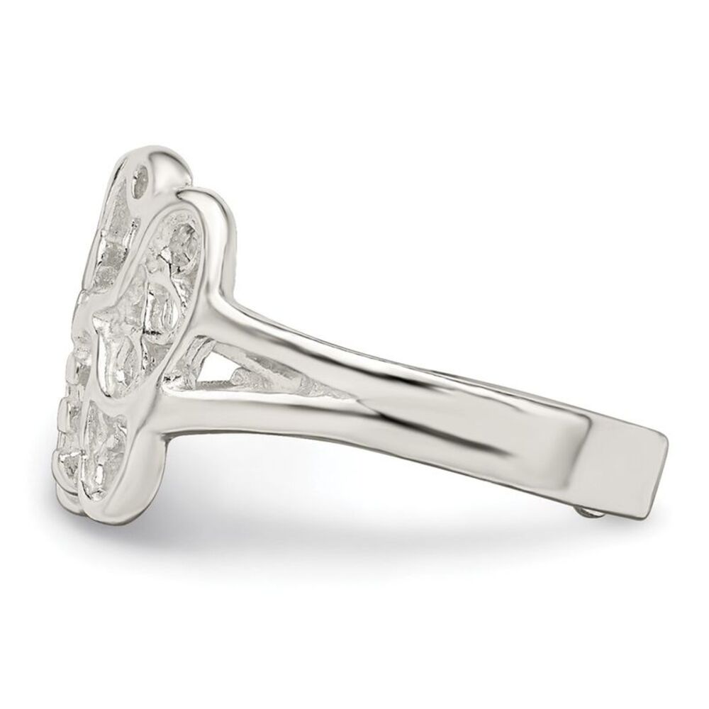 Kazi Luxury Sterling Silver Butterfly Toe Ring - image 4